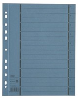 Elba 400004665 TrennbläTter Mit Perforation - A4 ÜBerbreite, Blau, 100 StüCk