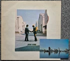 Pink Floyd Wish You Were Here LP First UK Press 1975 Postcard EX Vinyl Record