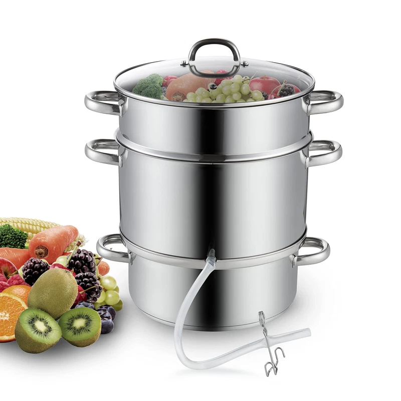 Cooks Standard Classic Canning Juice Steamer Extractor Fruit Vegetables For