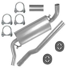 Mittelschalldämpfer Mitteltopf für Audi Coupe B3 B4 88-96 1.8 2.0 Coupe