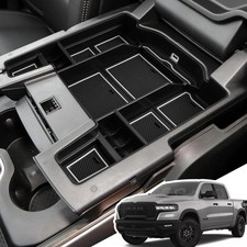 Center Console Organizer for 2025 2024-2019 1500 2500 3500 Full Console w/Bucke