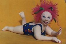 Cloth Art Doll Pattern "Beach Babe on Her Tummy" by Jane Coughlan