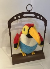 Playmaker Toys: Talking Parrot Macaw Electronic Repeating Recorded Sounds WORKS 