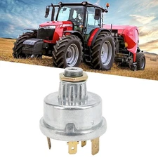 Tractor Ignition Switch with Two Keys 35670 Waterproof Universal