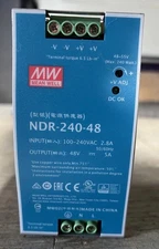 MEANWELL NDR-240-48 Power Supply DIN NICE!