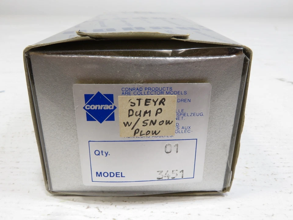 Conrad 3451 Steyr Sump w/ Snow Plow LN - Image 2 of 4