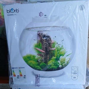 Biorb Halo 30L Fish Tank  Freshwater Tropical 8 Gallon MCR Lighting