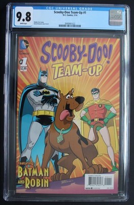 Scooby-Doo Team-Up 1 DC 2014 Batman Robin Manbat Plastic Man Mystery Inc CGC 9.8