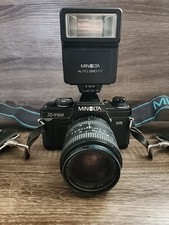 Minolta X-700 35mm Film SLR Camera Black with 70mm Lens  Auto 280px Flash
