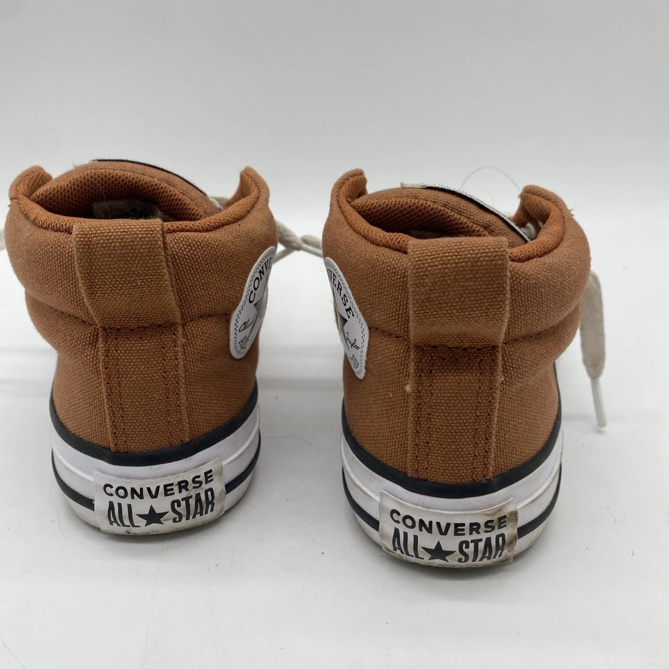 Zapatilla deportiva Converse All Star Chuck Taylor Mid Top Junior juvenil talla 12 azul gris Foto 4 de 4