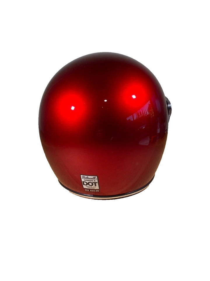 Casco de moto Biltwell Gringo S ECE 22.06 cereza talla grande Foto 4 de 4