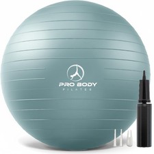 Yoga Ball - Fresh Colors Exercise Ball for Stability, Pregnancy, Workout, Phy...