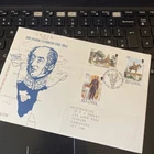 ISLE OF MAN IOM Stamps 1985 SIR MARK CUBBON First Day Cover FDC AS SCAN