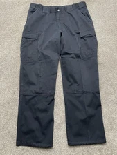 5.11 Tactical Pants Mens X-Large Navy Cargo Workwear Reinforced Knees 74004