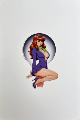 Daphne Scooby Doo Anime Waifu Sticker 3'' 6'' Car Vinyl Decal