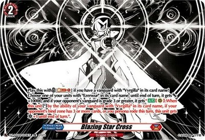 x1 Blazing Star Cross - DZ-SS09/019EN - TD CFV M/NM