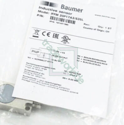 1PC Baumer IFFM 20P17A3/S35L Inductive Proximity Switch Sensor New