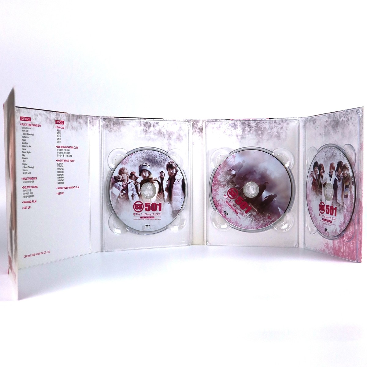 The 1st Story of SS501 DVD Set K-Pop 2007 | eBay