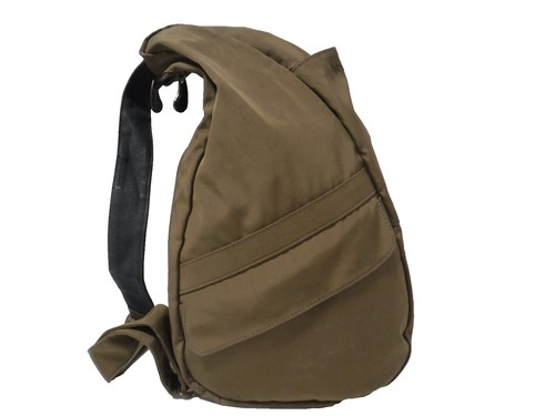 AmeriBag Healthy Back Bag Brown Leather Large Sling Backpack  display picture 1