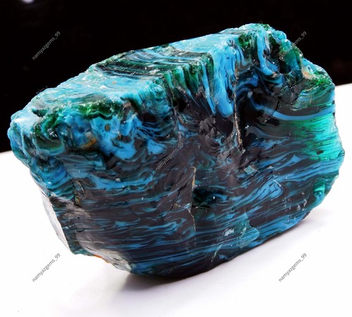 Piedra preciosa suelta áspera azul crudo turquesa natural certificada 1816,90 quilates sin cortar - Imagen 4 de 7