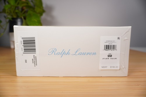Ralph Lauren Polo Bear Cotton 5-Piece Gift Set White 9M Brand New - Picture 3 of 7