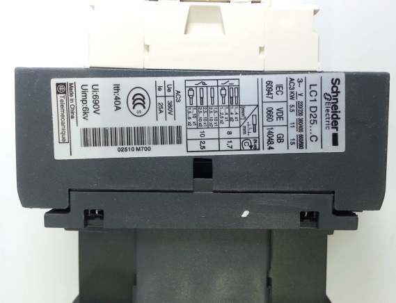 Schneider DC contactor LC1D25BDC uno abierto un cierre 25A trifásico normalmente abierto voltaje de bobina DC24V LC1D25BD - AliExprs 13