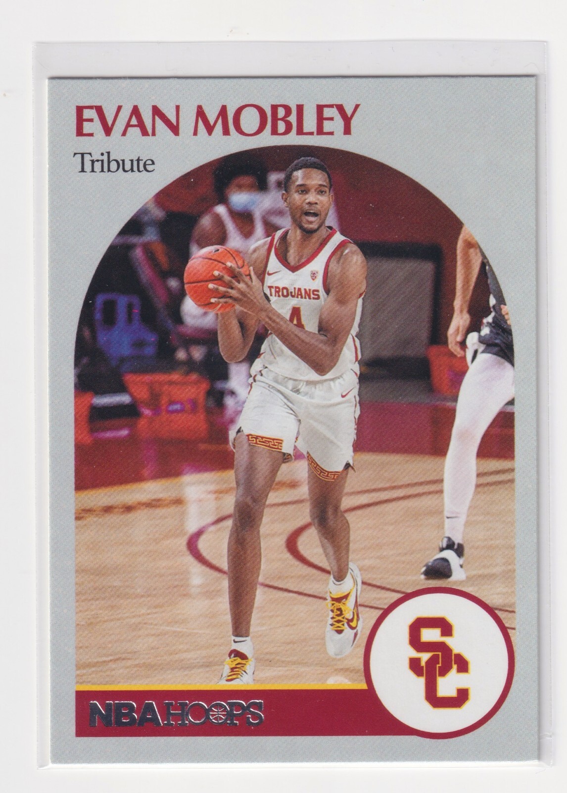 2021-22 Panini Chronicles Draft Picks Evan Mobley RC #52 Hoops Retro USC Trojans
