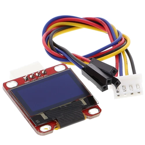 OLED 0.96", 128x64px, I2C, mit JST XH2.54 4P Buchse 