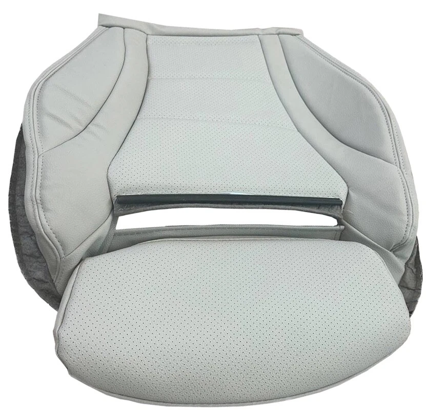 Светло-серый кожаный чехол на сиденье снизу для водителя для Mercedes Benz C300 2015-2021 годов выпуска - Изображение 3 из 4