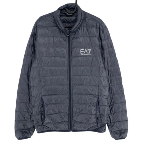 Stubborn favorite Yes EMPORIO ARMANI 7 Grey Padded Down Jacket Coat Size L | eBay