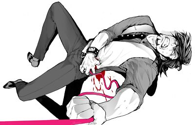 Anime tiger and bunny  kotetsu t kaburagi blood Playmat Gaming Mat