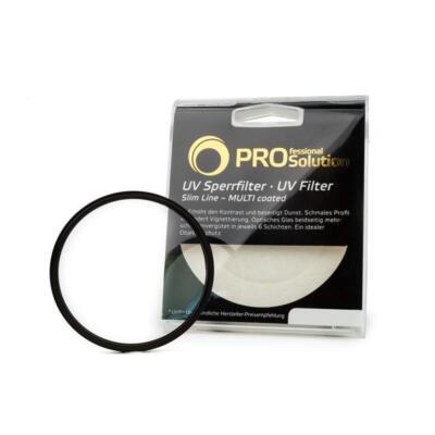 49 mm UV-Sperrfilter Slim Line Multi Coated UV Filter Dunst Farbsaum Vergütet