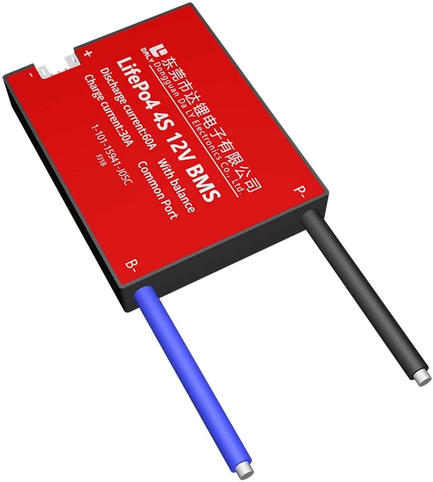 LiFePO4 BMS PCB 4S 12V 60A Daly Balanced Waterproof Battery Management System UK - Image 3 of 4