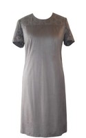 Gerry Weber Kleid Gr. 44 Velour Abendkleid Cocktailkleid Damenkleid Sommerkleid