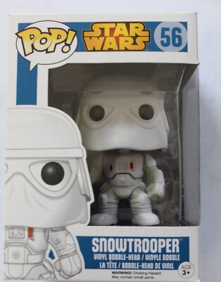 Star Wars Funko Pop Snowtrooper #56 Vinyl Bobble-head Walgreen's Exclusive