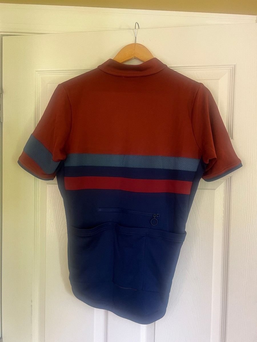 Ralpha Men's BREVET cycling jersey size M (burnt orange and