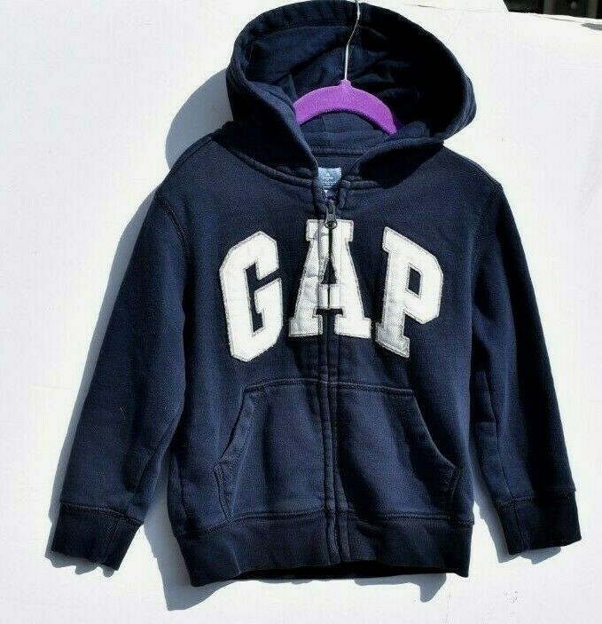 BABY GAP Toddler Boys Hoodie Sweatshirt Size 4 Black eBay