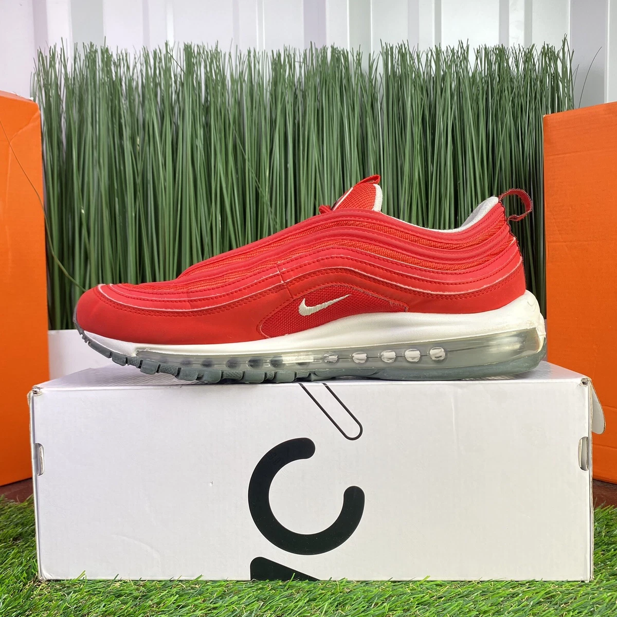 Nike air max 97 femme rouge sale