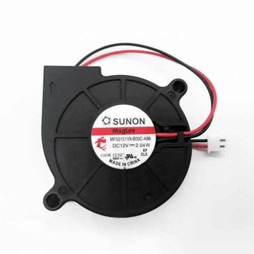 1 Pcs For SUNON MF50151VX-B00C-A99 12V 2.04W 5015 2pin Fan - Picture 1 of 2
