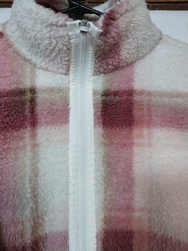 No Boundaries MULTI COLORED Soft Sherpa 1/2 Zip Pullover Sweater Jr XL (16-18) - Picture 5 of 10