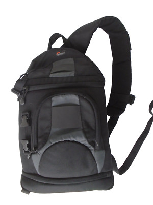 Lowepro Slingshot 200 AW Black Padded Water Resistant Sling Camera Backpack Bag
