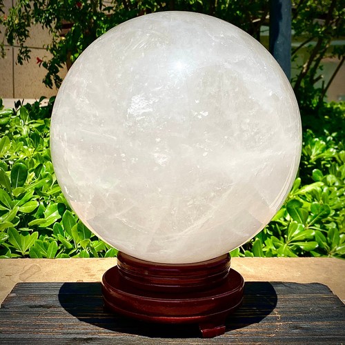 44.73LB Natural White Crystal Clear Quartz Crystal Sphere Ball Healing - 第 3/13 張圖片