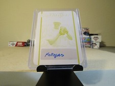 2023 Leaf Metal Thrillerz Yellow Plate Kendry Rojas Auto 1/1 (B35) Blue Jays