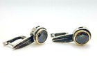 Handmade 925 Sterling Bronze Mystic Topaz Round BOHO Feather Women's Earrings US — photo 2