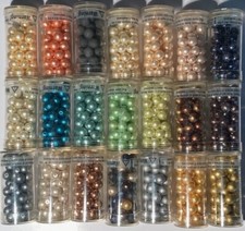 Gutermann Iced Beads 8 mm 600199 apx. 42 Pieces