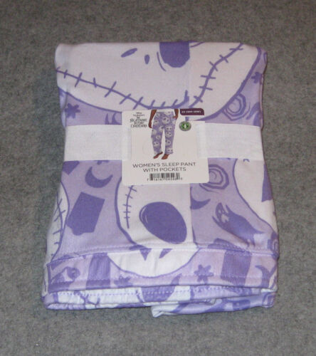 The Nightmare Before Christmas Women's Pajama Pants Purple Size 2X