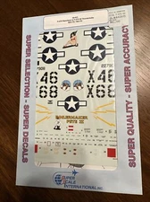 Superscale Decals 48623 1/48 Scale P-47D Razorback & D-30 Boilermaker Pete II