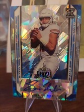 SAM EHLINGER RC 2021 LEAF METAL DRAFT AUTO BLUE CRYSTALS 6/25 #BA-SE1  HOT! 🔥🔥