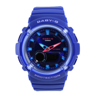 CASIO Baby-G BGA-280DN-2A  BGA-280 Quartz Analog & Digital Blue