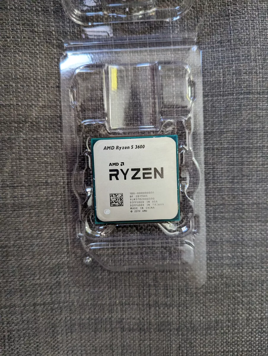 AMD Ryzen 5 3600 Processor (3.6GHz, 6 Cores, Socket AM4) (RYZEN 9 BOX)